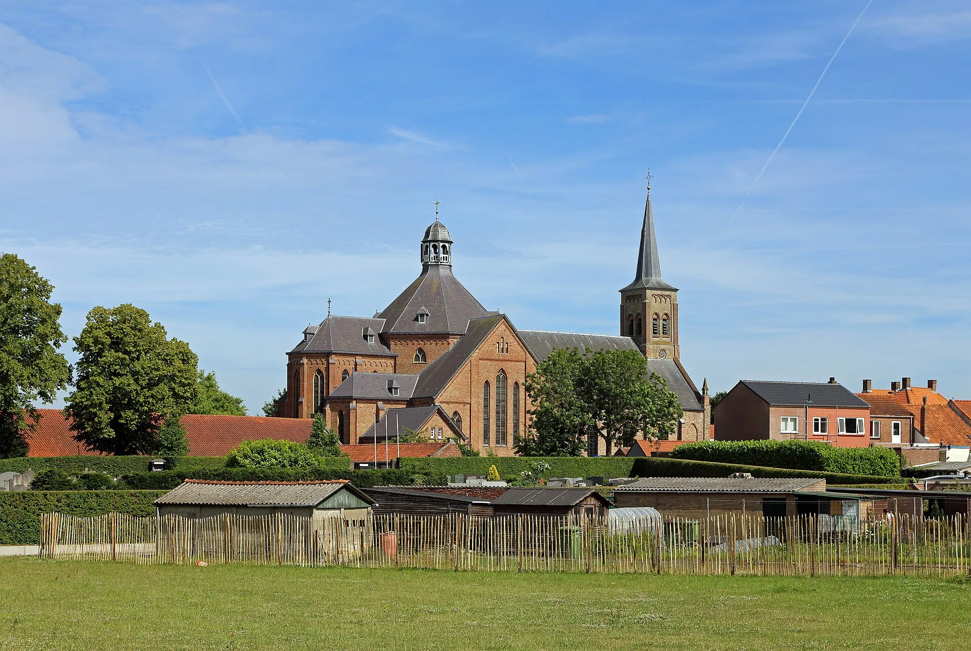 Landschap bij Aardenburg