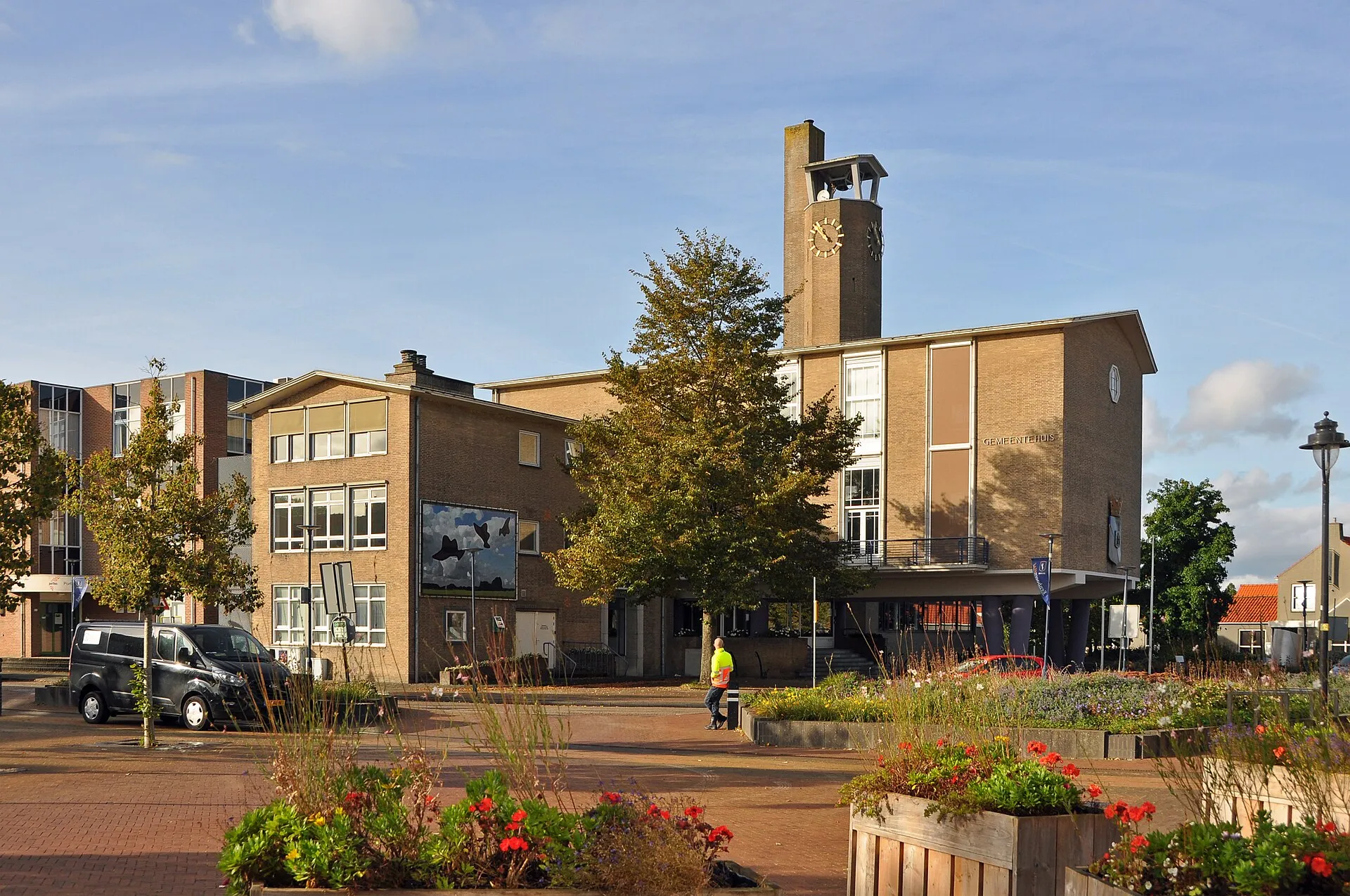 Landschap bij Oostburg